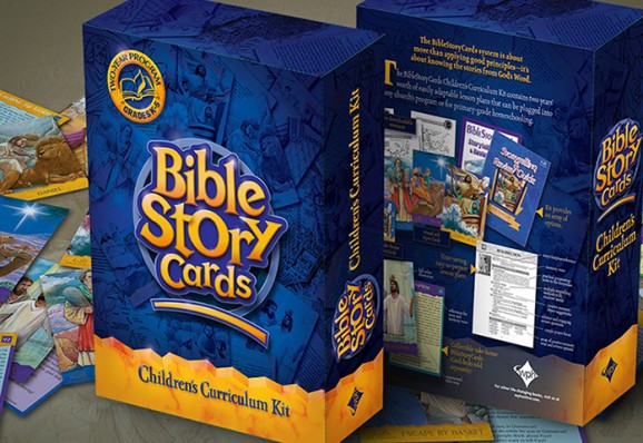 Bible Story Cards packaging