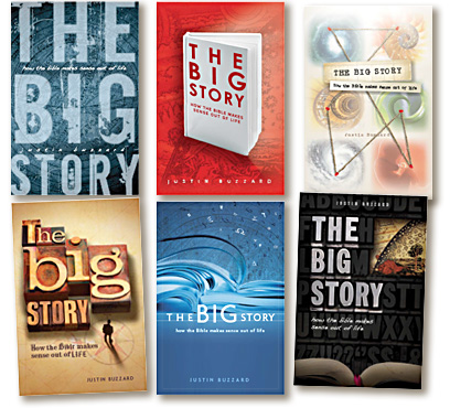 cover concepts for The Big Story